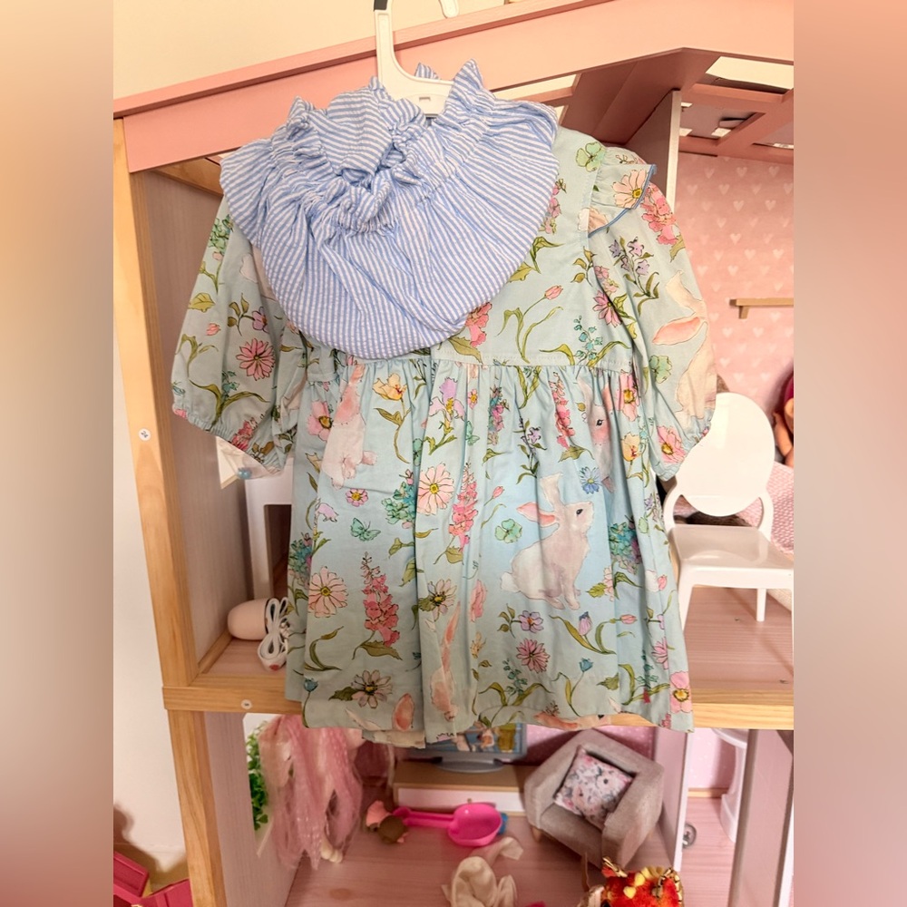 Pink Chicken Easter Outfit